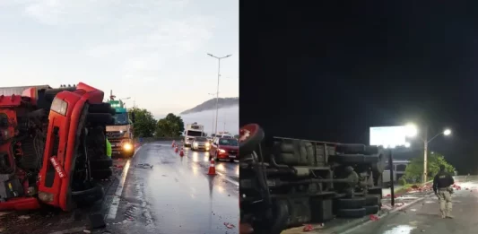 Motorista teria dormido ao volante acabou batendo