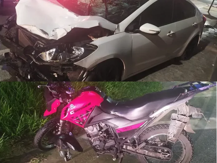 Motorista bêbado dirige na contramão e mata motoboy em São José