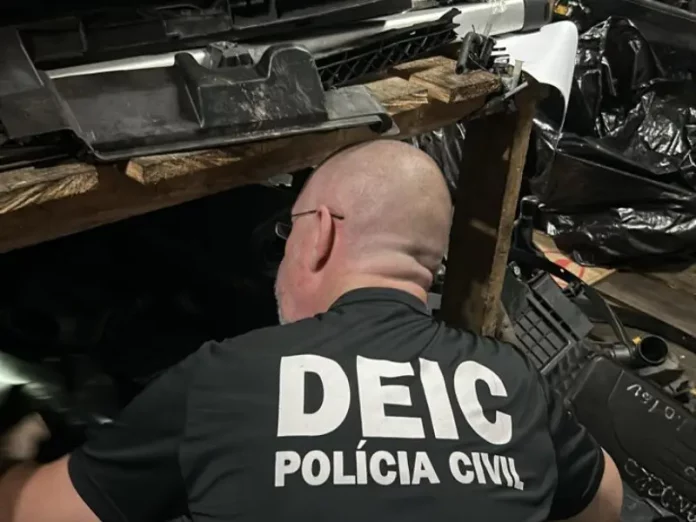 Homem é preso por vender peças de carros roubados em São Paulo