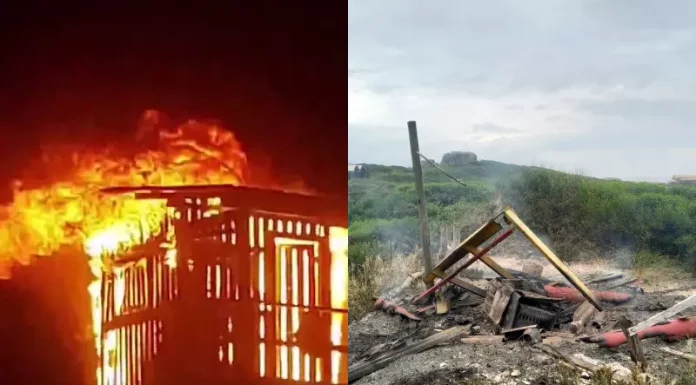 Posto de guarda-vidas da Praia da Galheta é incendiado