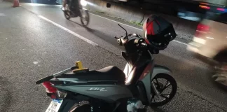 Acidente fatal na BR-101 em Palhoça: Motociclista morre após ser atropelado por ônibus