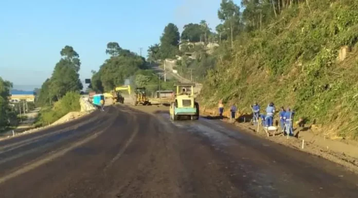 BR-470/SC no km 143, em Rio do Sul