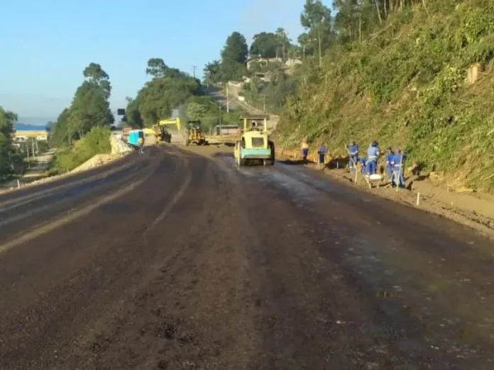 BR-470/SC no km 143, em Rio do Sul