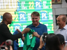 Bolsonaro em evento do PL em São José