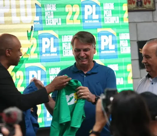 Bolsonaro em evento do PL em São José