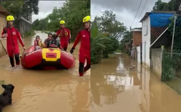 Famílias ilhadas são resgatadas em São José
