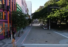 Rua Arcipreste Paiva, em Florianópolis, é revitalizada e reaberta ao tráfego