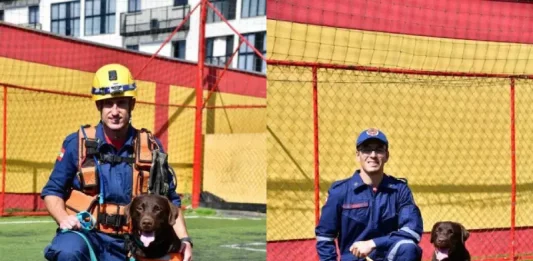 Buscas no RS são reforçadas com binômios dos Bombeiros Buscas no RS são reforçadas com binômios dos Bombeiros catarinenses