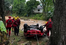 Homem morreu em Seara ao ter carro arrastado para dentro de rio