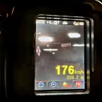 Sandero acima de 170km/h na SC-401
