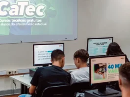 Matrículas para os cursos técnicos do CaTec