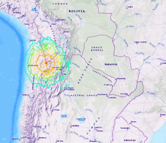 Terremoto no Chile atinge cidades do oeste catarinense Terremoto no Chile atingiu algumas cidades de SC