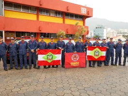 Bombeiros de Santa Catarina retornam após combate a incêndios no Pantanal