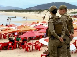 Estação Verão: PMSC registra redução de crimes em SC