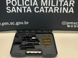 Homem é preso por porte ilegal de arma de fogo na Capital