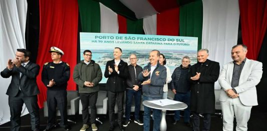 Porto de São Francisco do Sul comemora 70 anos com R$ 600 milhões em investimentos