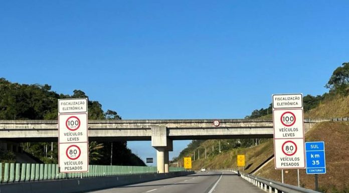 Novos radares na BR-101, BR-116 e Contorno de Florianópolis entram em operação