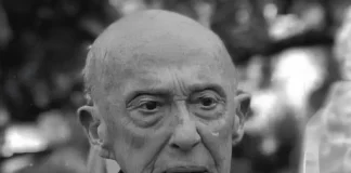 Imagem do ex-vereador Aclici João de Campos, Seu Pialo, símbolo de dedicação à cidade de Biguaçu.