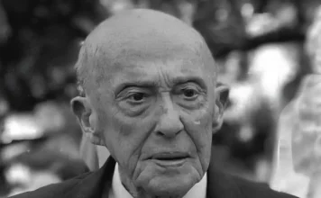 Imagem do ex-vereador Aclici João de Campos, Seu Pialo, símbolo de dedicação à cidade de Biguaçu.