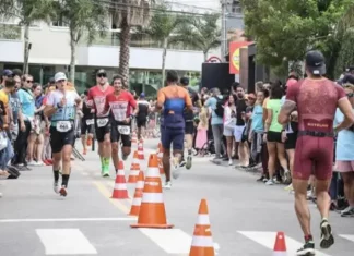 Florianópolis terá alterações no trânsito neste domingo por causa do Ironman 70.3 Atletas do Ironman 70.3 correndo em Florianópolis, com alterações no trânsito durante a prova.