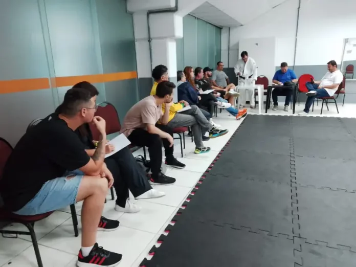 Reunião entre técnicos das equipes de São José para organizar os preparativos e alinhar estratégias de participação no Jasc 2025.