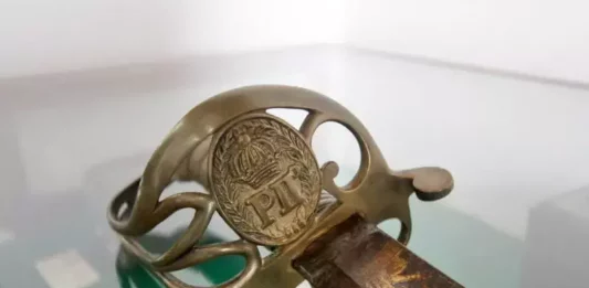 180 anos da visita de Dom Pedro II a São José resgatam um capítulo marcante da história catarinense Espada doada por Dom Pedro II ao coronel Luiz Ferreira do Nascimento Mello, atualmente exposta no Museu Histórico Gilberto Gerlach, símbolo de reconhecimento e amizade.