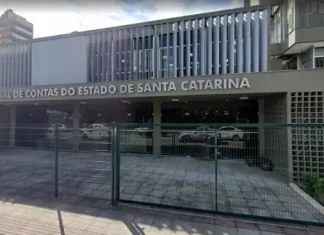 Foto da fachada do TCE/SC