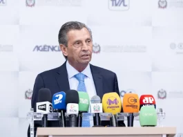 Presidente da Alesc faz balanço e destaca avanço legislativo em 2025 Presidente da Alesc, Júlio Garcia, fala à imprensa durante coletiva para apresentar balanço das atividades do Parlamento catarinense.