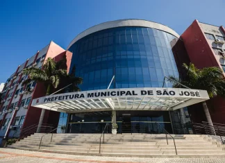 Foto da prefeitura de São José onde funcionará a Agência Reguladora