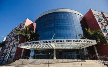 Foto da prefeitura de São José onde funcionará a Agência Reguladora