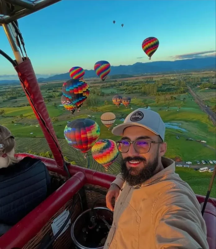 homem desaparecido Foto do homem desaparecido, Cassiano Roldão da Rosa, usada para auxiliar na identificação e localização pelas equipes de busca.