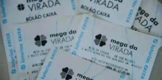 Foto mostra jogos da mega da virada 2025
