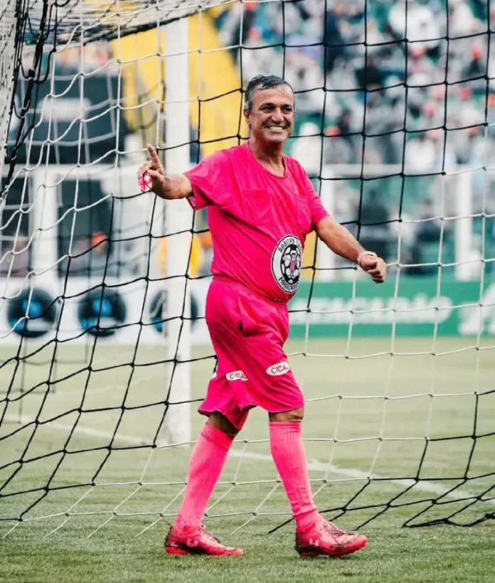 Margarida Árbrito Margarida em um jogo de futebol