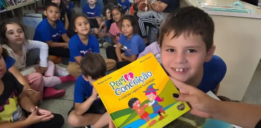 Alunos do Ensino Integral da Rede Municipal de Florinópolis