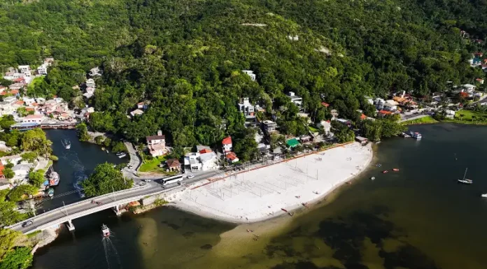 nova área de lazer na Barra da Lagoa