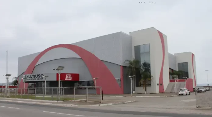 Centro Multiuso onde acontecerá a Colônia de Férias