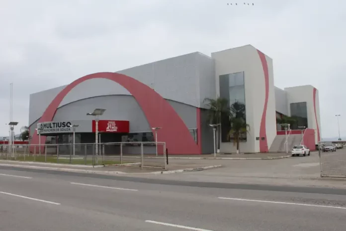 Centro Multiuso onde acontecerá a Colônia de Férias