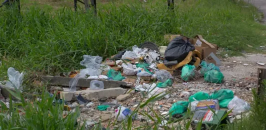 Prefeitura de São José vai multar quem descartar lixo de forma irregular na cidade descarte irregular de lixo em terreno baldio
