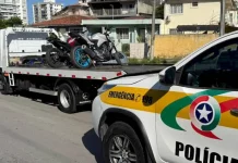 motos furtadas recuperadas em São José