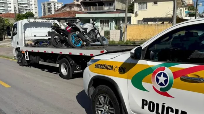 motos roubadas motos furtadas recuperadas em São José