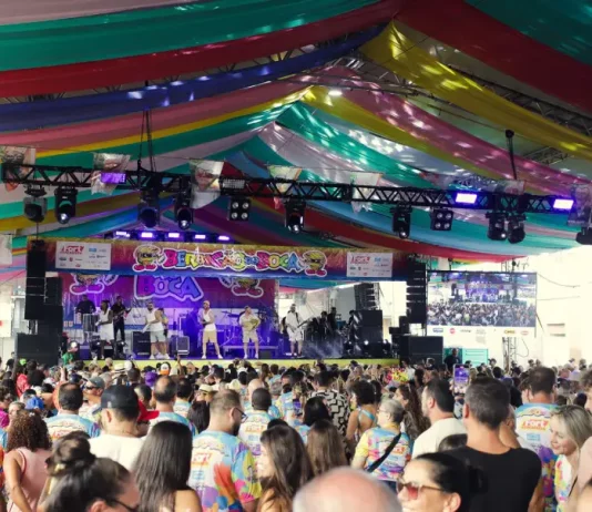 Público curtindo o Berbigão do Boca em Florianópolis