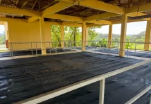 Sistema de reaproveitamento da chuva no presídio de Chapecó