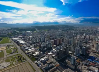 Vista aerea de São José