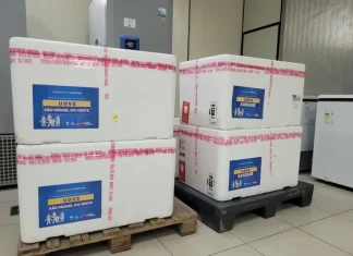 Doses de nirsevimabe recebido pela Secretaria da Saúde de SC