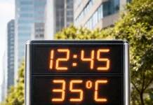 Calor acima de 35°C e risco de temporais isolados em várias regiões de Santa Catarina Imagem gerada por IA / OpenAI (DALL·E), indicando calor de 35º