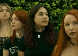 Integrantes da Inpurge, uma das bandas femininas de Rock e Metal de Santa Catarina