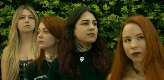 Integrantes da Inpurge, uma das bandas femininas de Rock e Metal de Santa Catarina