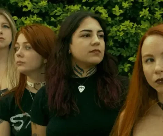 Integrantes da Inpurge, uma das bandas femininas de Rock e Metal de Santa Catarina