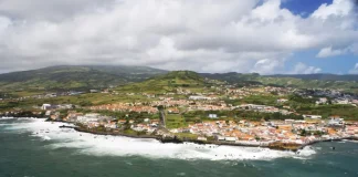 Vista aérea de São José para simbolizar São José SC 276 anos