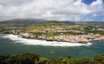 Vista aérea de São José para simbolizar São José SC 276 anos